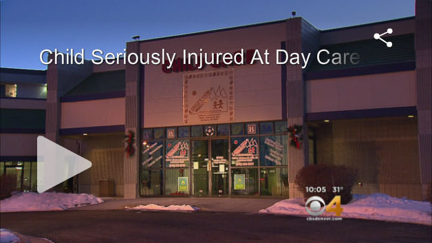 Child seriously injured at day care