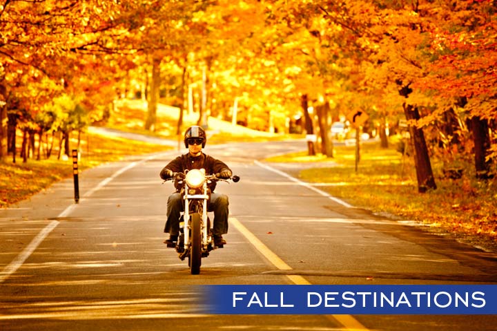 Fall Destinations for Motorcycles in Colorado