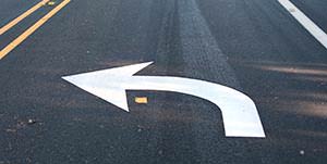 Left turn arrow - Denver Dangerous Roads