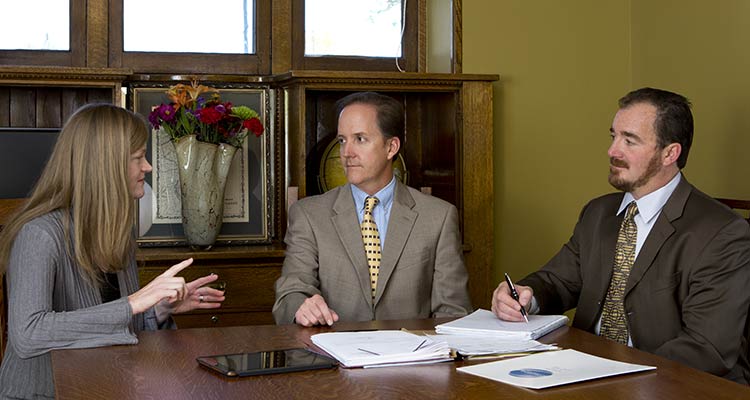 Consulting with attorneys