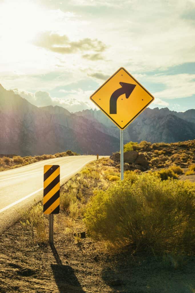 photo of road sign | colorado accident attorney 
