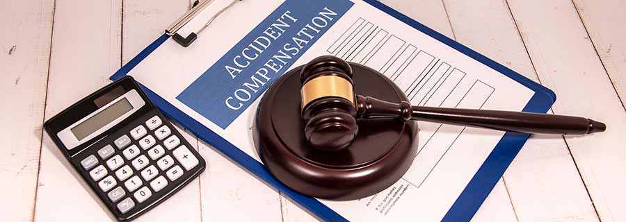 Accident compensation. Personal injury damages after a car accident