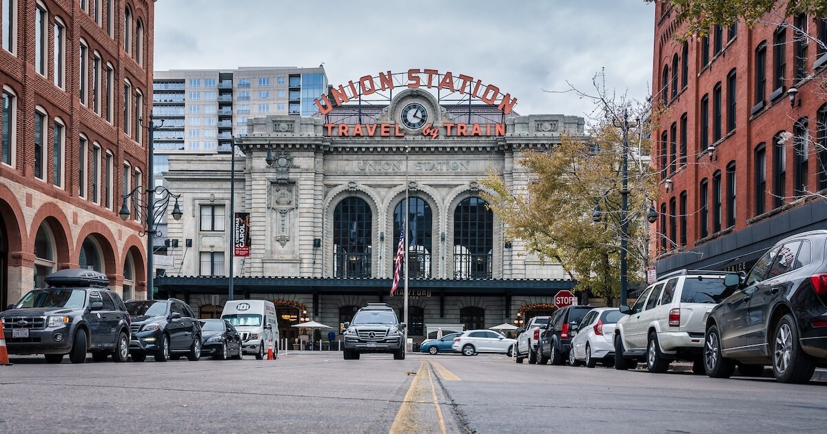 View of downtown Denver
