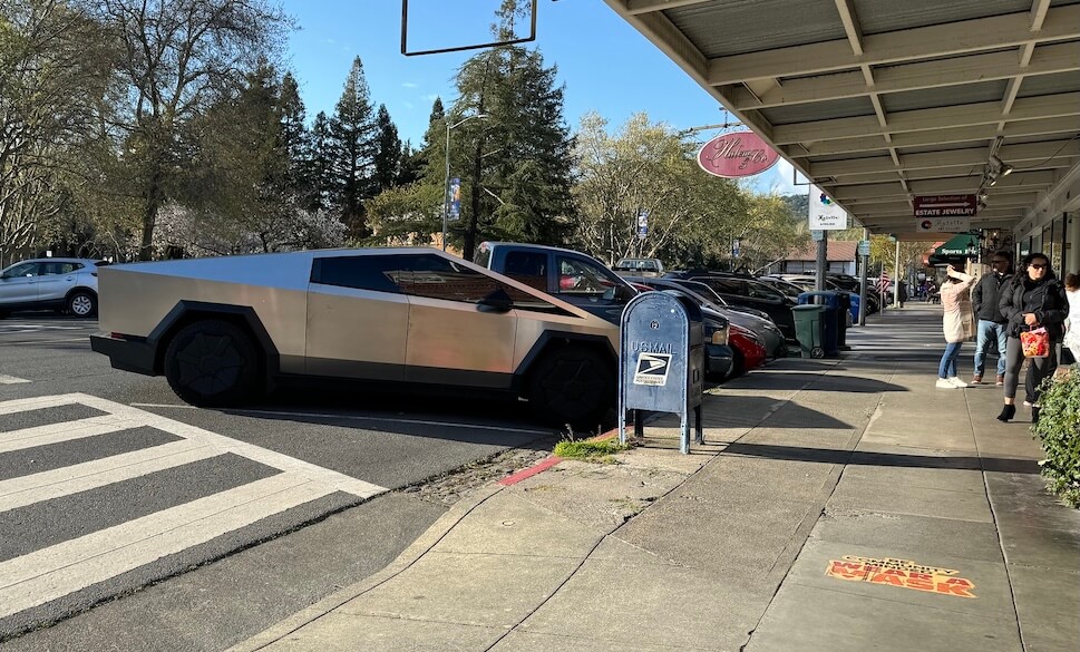 Cybertruck in the wild